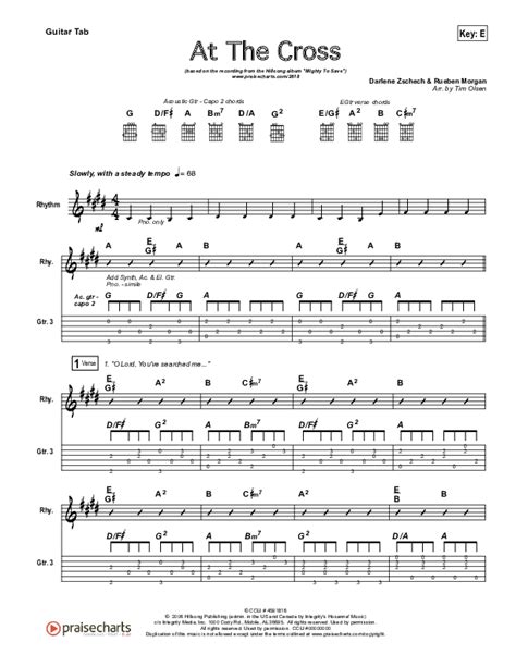 At The Cross Chords .